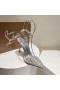 Christian Louboutin Spikoo 100mm Pumper PVC Og Læder Sølv