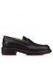 Christian Louboutin Urbino Moc Loafers Kalv Læder Sort CL Sko Butik