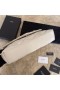 Saint Laurent Sade Puffer Envelope Clutch Hvide Lammeskind