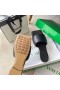 Bottega Veneta Gummi Lido Dias Sort Lammeskind Bottega Veneta Sko