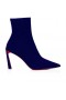 Christian Louboutin Condora Booty 85 Mm Lav Støvler Veau Velour Galactiqueen Christian Louboutin Sko