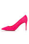 Christian Louboutin Kate Pumper 85mm Veau Velour Rosa, Christian Louboutin Sko