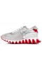 Christian Louboutin Loubishark P Strass Sneakers Skinnede Kalv Læder Og Strass