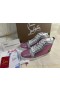 Christian Louboutin Louis Fladskærms High-Top Kvinder Sneakers Krystaller Forskønnet Flerfarvet