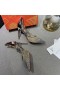 Christian Louboutin Maia Labella 100mm Strass Pumper og Speccchio Læder Sølv
