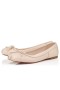 Christian Louboutin Mamadrague Firkantet Tå Ballet Fladskærms Nappa Læder Leche