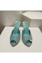 Christian Louboutin Mig Dolly Strass Pumper 100 mm Ruskind Strass Forskønnet Bermuda
