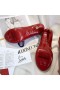 Christian Louboutin Nye Meget Prive 120 Red Patent Platform Peep Toe Hæle CL Sko