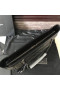 Saint Laurent Niki Shopping Taske Sort Plisseret Kalveskind Saint Laurent Tasker