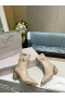 Jimmy Choo 50mm Ankel Støvletter Krokodille Præget Læder Logo Beige