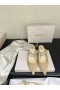 Jimmy Choo Bing 65 Ruskind Muldyr Crystal Rem Khaki