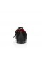 Christian Louboutin Mælkebøtte Navn Af Røde Løber Mocassins Crepe Satin Black