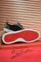 Christian Louboutin Mænd Sneakers Low-top Veau Velour Sort CL Sko