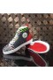 Christian Louboutin Rockstud Spike High-Top Sneakers Læder Flerfarvet