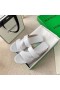 Bottega Veneta-Band Glider Hvide Lammeskind Bottega Veneta Sko