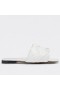 Bottega Veneta Lido Dias Hvid Intreccio Lammeskind Bottega Veneta Dias