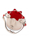 Christian Louboutin Ved Min Side Spand Pose Kalveskind Hvid Christian Louboutin Tasker