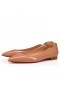 Christian Louboutin Hot Chickita Ballerinaer Patent Kalv Læder Blush CL Sko