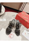 Christian Louboutin Bare Loubi PVC Sandaler 85mm Sort CL Sko