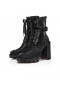 Christian Louboutin Macademia 100 Mm Lav Støvler Black Christian Louboutin Sko