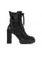 Christian Louboutin Macademia 100 Mm Lav Støvler Black Christian Louboutin Sko