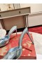 Christian Louboutin Mig Dolly 100mm Sandaler Metallisk Læder Bermuda