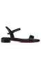 Christian Louboutin Søde Jane Sandal Nappa Læder Sort Christian Louboutin Sko