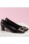 Roger Vivier Belle Vivier 45mm Pumper Sort Kalveskind
