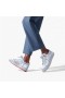 Christian Louboutin Lav Top Louis Junior Lys Blå Satin