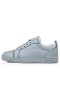 Christian Louboutin Lav Top Louis Junior Lys Blå Satin