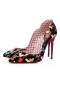 Christian Louboutin Pumper Hot Chick 100 mm Sort-multi/lin Poupee Patent