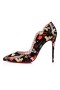 Christian Louboutin Pumper Hot Chick 100 mm Sort-multi/lin Poupee Patent