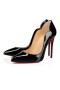Christian Louboutin Pumper Hot Chick 100 mm Sort Patent kalv