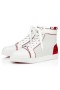 Christian Louboutin Sneaker Sjov Louis Kvinde Biancoloubi Kalv