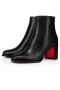 Christian Louboutin Spikita Booty Adoxa 70 mm Sort Kalv Sko