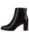 Christian Louboutin Spikita Booty Adoxa 70 mm Sort Kalv Sko