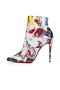 Christian Louboutin Spikita Booty, Så Kate 100 mm Multi/lin Multi Kalv