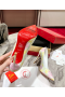 Christian Louboutin Pigalle Pumps 100mm CL Logo Leather Multi