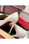 Christian Louboutin Pigalle Pumps 100mm CL Logo Leather Multi