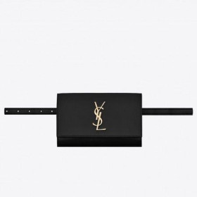 Saint Laurent Black Kate Bælte Taske Saint Laurent Tasker