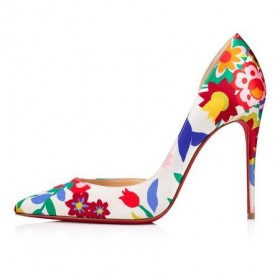 Christian Louboutin Pumper Iriza 100 mm Multi Crepe Satin
