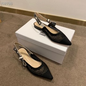 Dior J'ADior Slingback Ballerina Flad Sort