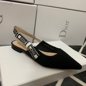 Dior J'ADior Slingback Ballerina Fladskærms Teknisk Stof
