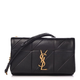 Saint Laurent Lille Jamie Taske Sort Kludetæppe Lammeskind Saint Laurent Tasker