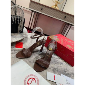 Christian Louboutin Condorapik Dronning 100mm Sandaler Nappa Læder Og