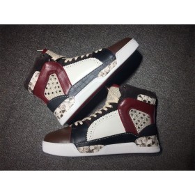 Christian Louboutin Loubikick Fladskærms High-top Sneakers Blandet materiale Multi