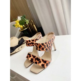 Jimmy Choo 100mm Sandaler Leopard
