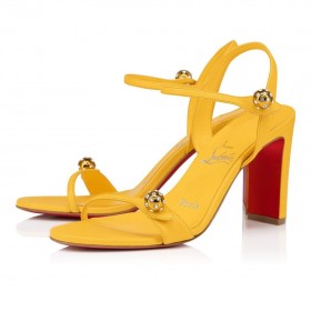 Christian Louboutin Atmospheria Sandal 85mm Nappa Læder Pollen