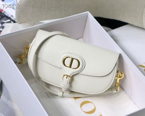 Dior D Bobby Oost-West Oksel Tas Wit