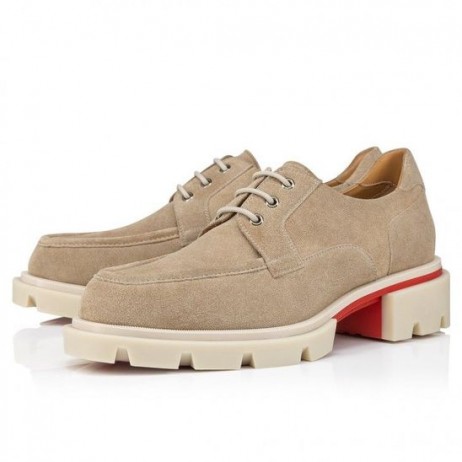 Christian Louboutin Onze Georges L Derbies Kalfsleer Saharienne Christian Louboutin Schoenen